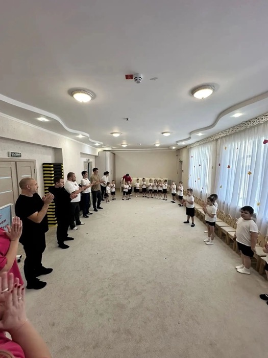 Зарядка с папой