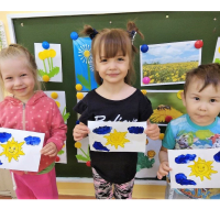 Солнышко в лукошке!