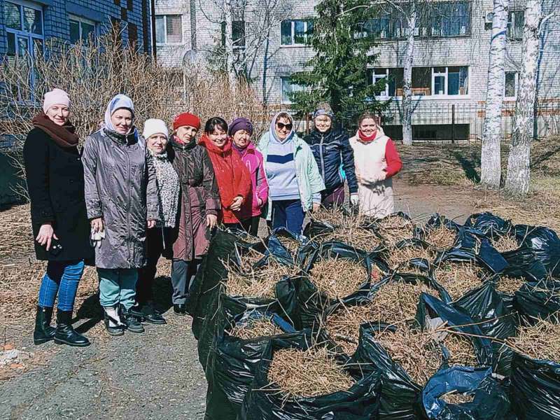 Май встречаем - порядок и чистоту сохраняем! 