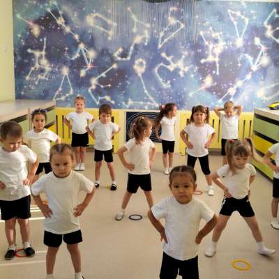 День начинаем с зарядки!