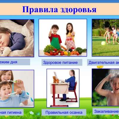 Правила здоровья