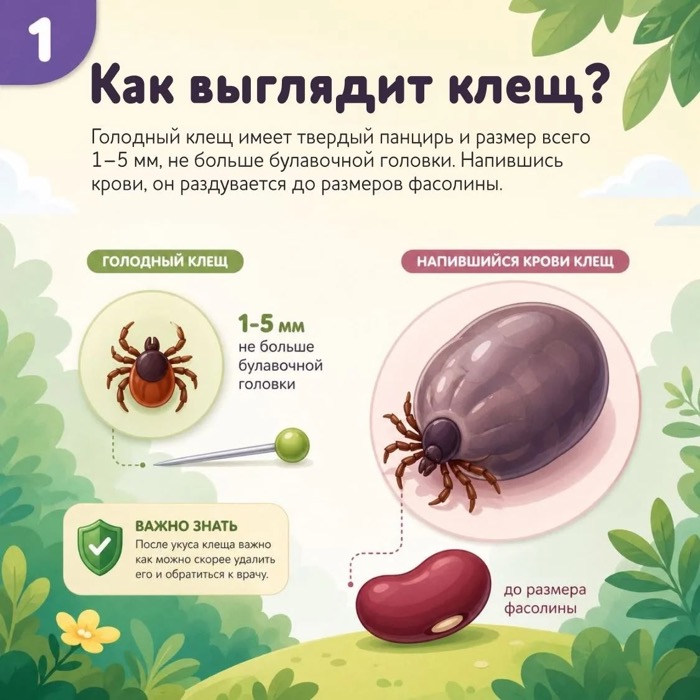 Осторожно Клещи