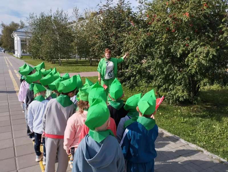 Эколята-дошколята в Тобольском кремле