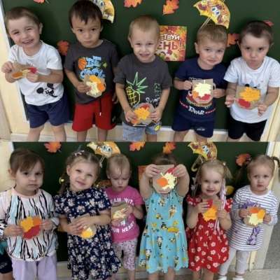 Тёплый подарок от самых маленьких!